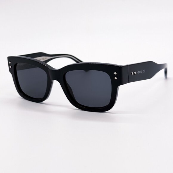 NEW GUCCI GG1217S 001, CAT EYE BLACK FRAME SUNGLASSES GUCCI - Picture 3 of 13
